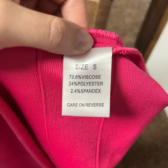 Pink pageant interview dress or cocktail dress - Picture 4 of 5